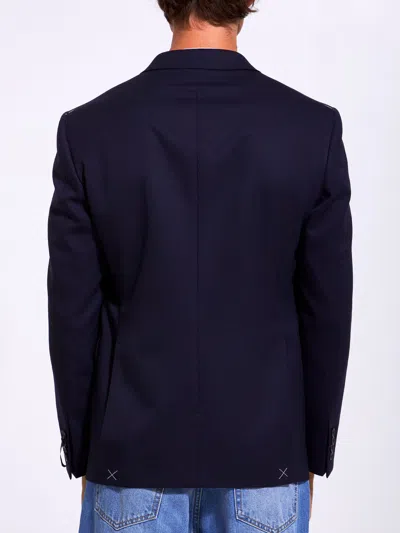 Tonello Blue Wool Jacket