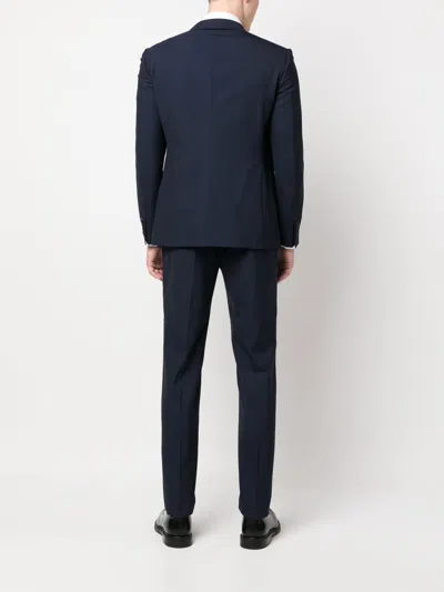 Tonello Blue Wool Two-piece Suit