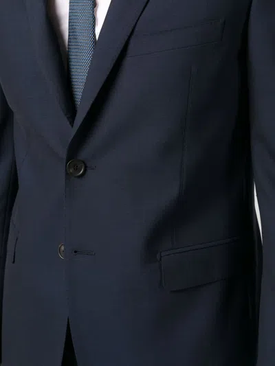 Tonello Blue Wool Two-piece Suit