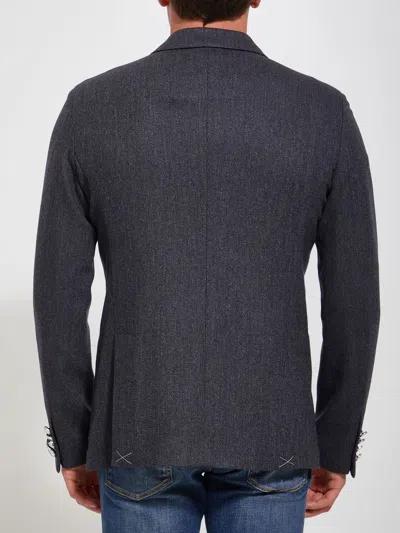 Tonello Grey Wool Jacket