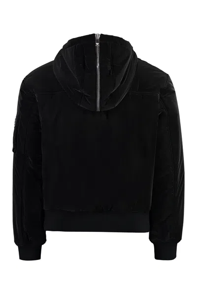 Versace Men's Hooded Nylon Jacket