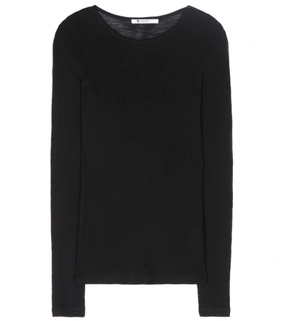 Alexander Wang T Wool Sweater In Llack