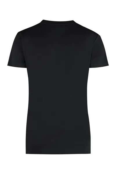 Vivienne Westwood Crewneck Embroidered Orb Logo Short Sleeves Top