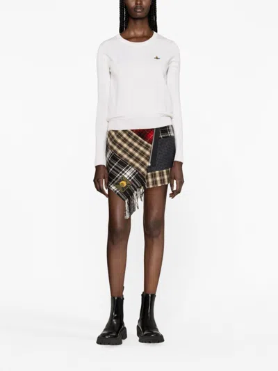 Vivienne Westwood Ls Hebo Top Clothing In White