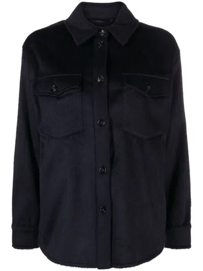 Woolrich Overshirt Fabric Brushed Chest Pockets