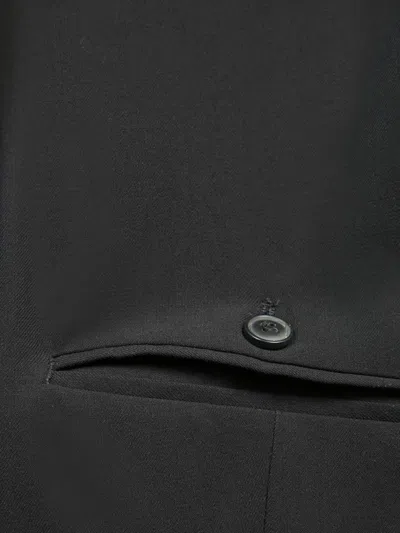 Giorgio Armani Single-breasted Tailored Suit In Black
