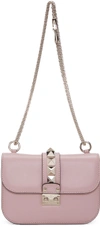Valentino Lock Small Leather Shoulder Bag