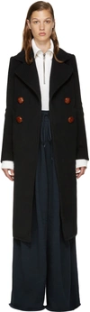 SEE BY CHLOÉ Navy Wool Long Coat