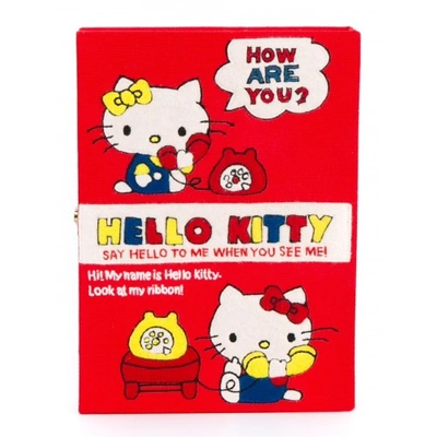 Shop Olympia Le-tan Hello Kitty Book Clutch Bag