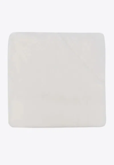 Botto Giuseppe Cashmere Knitted Scarf In White