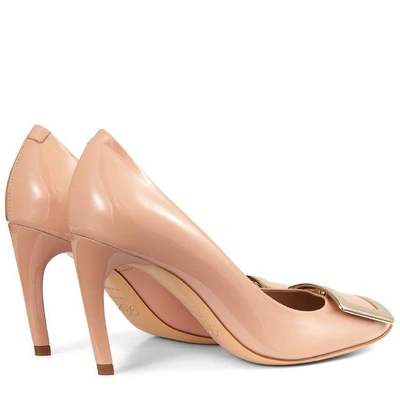 Shop Roger Vivier Belle De Nuit Pumps In Patent Leather In Pink