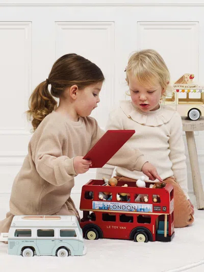 Le Toy Van London Wooden Bus (36 X 13 X 23cm) One Size Red In Red
