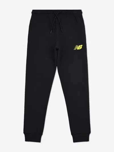 New Balance Logo-print Tracksuit In Black