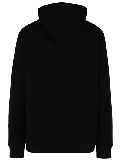 Balmain Men's Lips Print Hoodie In Black