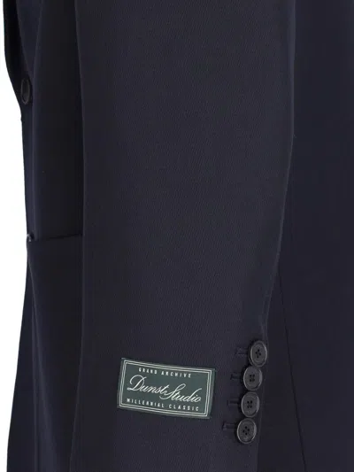 Dunst Single-breasted Blazer In Blue