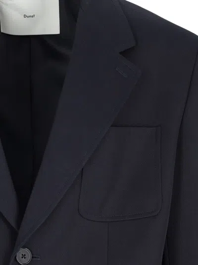 Dunst Single-breasted Blazer In Blue