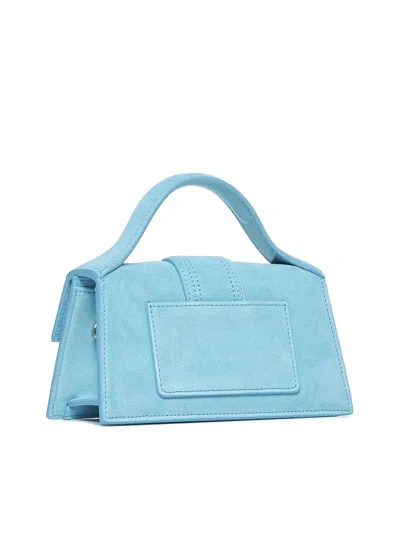 Shop Jacquemus Bags In Light Turquoise