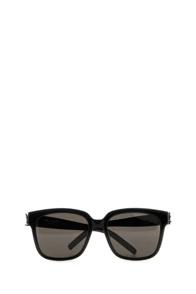 Saint Laurent Occhiali Da Sole Sl M40 In Acetato Nero  Donna In Black