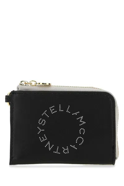 Stella Mccartney Stella Mc Cartney Two Tone Alternappa Card Holder In Multicoloured