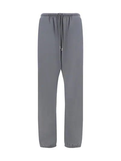The Row Jogger Style Sweatpants Elastic Cuffs In Grey