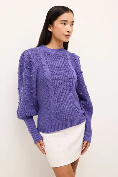 Marie Oliver Britt Sweater In Cornflower In Cornflower