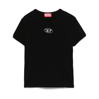 Diesel T-shirt And Polo Shirt In Black