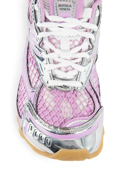 Bottega Veneta Orbit Low-top Mesh Sneakers In Purple