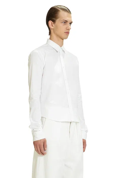 Loewe Camicia In Cotone In White