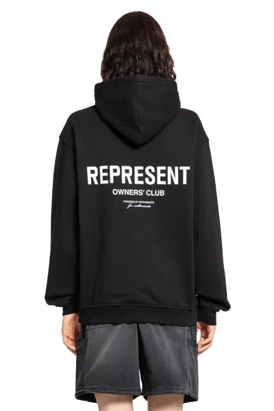 Represent Hoodie In Black