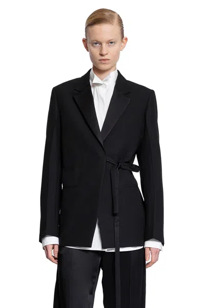 Totême Woman Black Blazers In Black