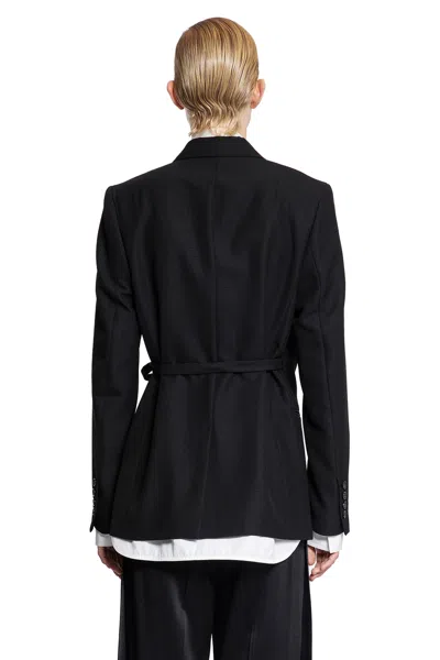 Totême Woman Black Blazers In Black
