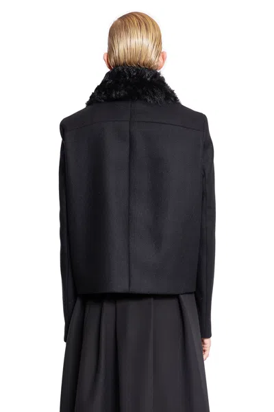 Totême Woman Black Jackets In Black