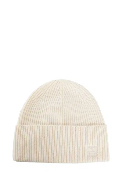 Totême Woman Off-white Hats In Off-white
