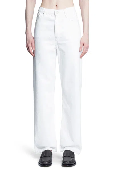 Totême Woman White Jeans In White
