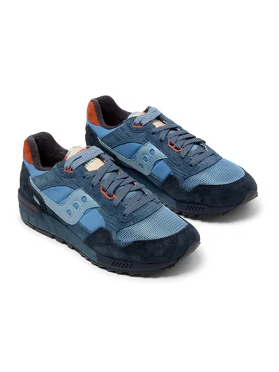 Saucony Faherty X Shadow 5000 Shoes In Dusk