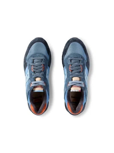 Saucony Faherty X Shadow 5000 Shoes In Dusk