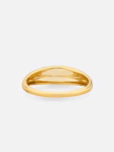 Brochu Walker Icons Yellow Gold Everyday Dome Ring In Yellow Gold