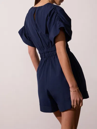 Brochu Walker The Alessia Romper In Navy