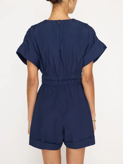 Brochu Walker The Alessia Romper In Navy