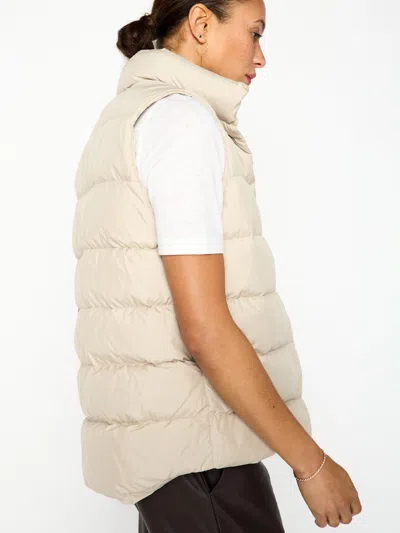 Brochu Walker The Anders Down Vest In Stone