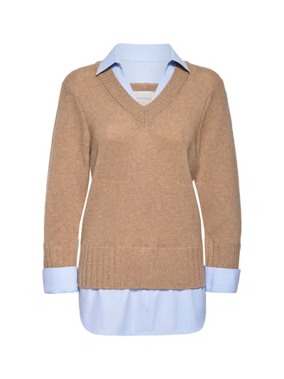 Brochu Walker The Arden Looker In Camel Mélange With Oxford