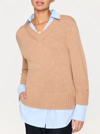 Brochu Walker The Arden Looker In Camel Mélange With Oxford
