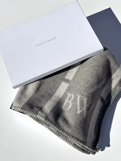 Brochu Walker The Bw Blanket In Sterling Grey Combo