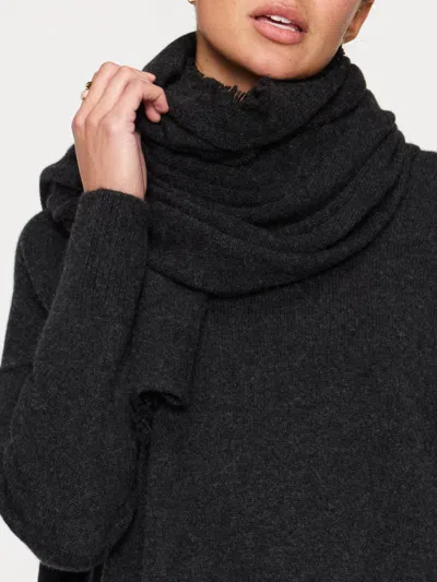 BROCHU WALKER THE CASHMERE FRINGE WRAP 