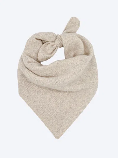 Brochu Walker The Cashmere Neck Square In Mist Melange