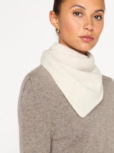 Brochu Walker The Cashmere Neck Square In Mist Melange
