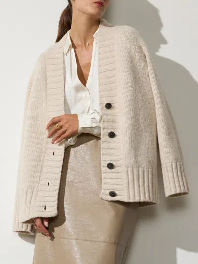 Brochu Walker The Cassian Cardigan In Haze Mélange