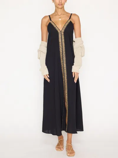 Brochu Walker The Ciana Dress In Black Onyx