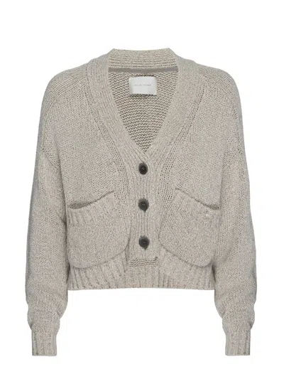 Brochu Walker The Cropped Cardigan In Ecru Multi
