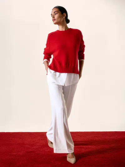 Brochu Walker The Duke Pant In Ecru